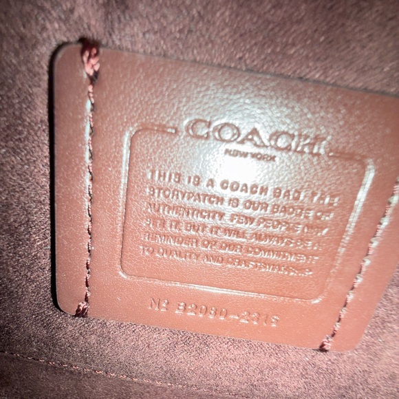 NWT COACH Remi Saddle Bag In Colorblock Signature Canvas - Picture 12 of 13